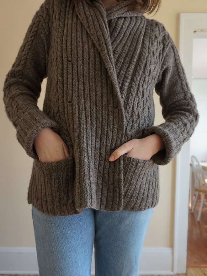 Exeter Cardigan front
